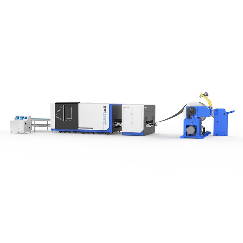 Coil Fed Fiber Laser Cutting Machine